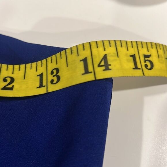 Adelyn Rae strapless jumpsuit in cobalt color beautiful color - Picture 10 of 12